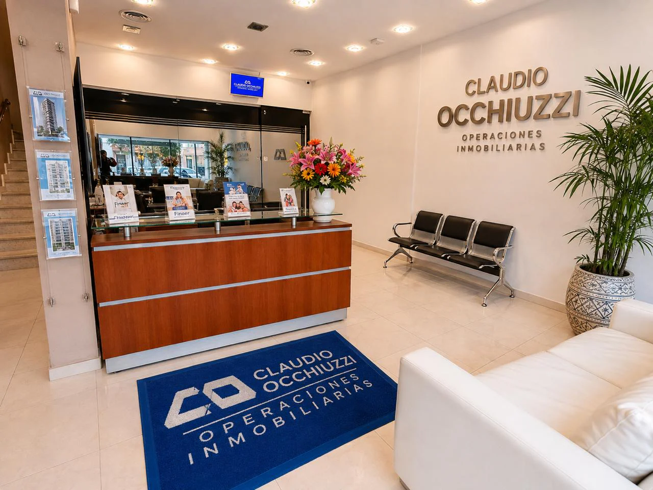 Nueva oficina de Claudio Occhiuzzi Operaciones Inmobiliarias